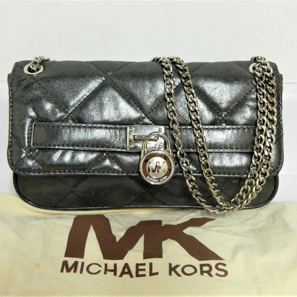 Michael Kors Diamond Quilt Leather Shoulder Bag
